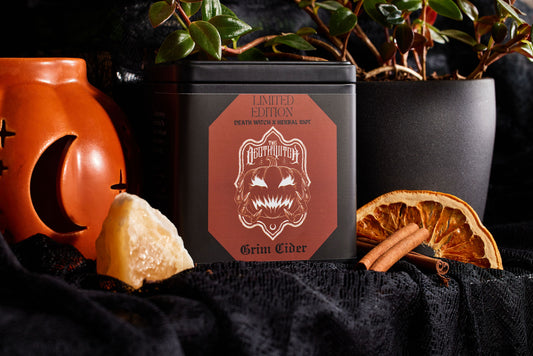 The Death Witch x Herbal Riot Collaboration: Grim Cider